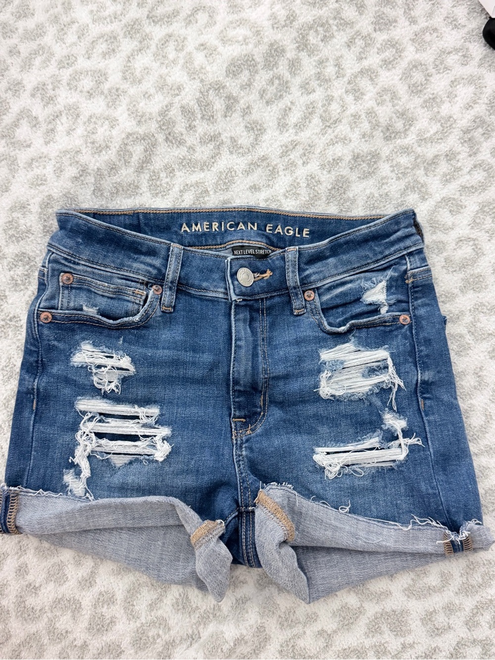 American Eagle Denim Shorts - high waisted